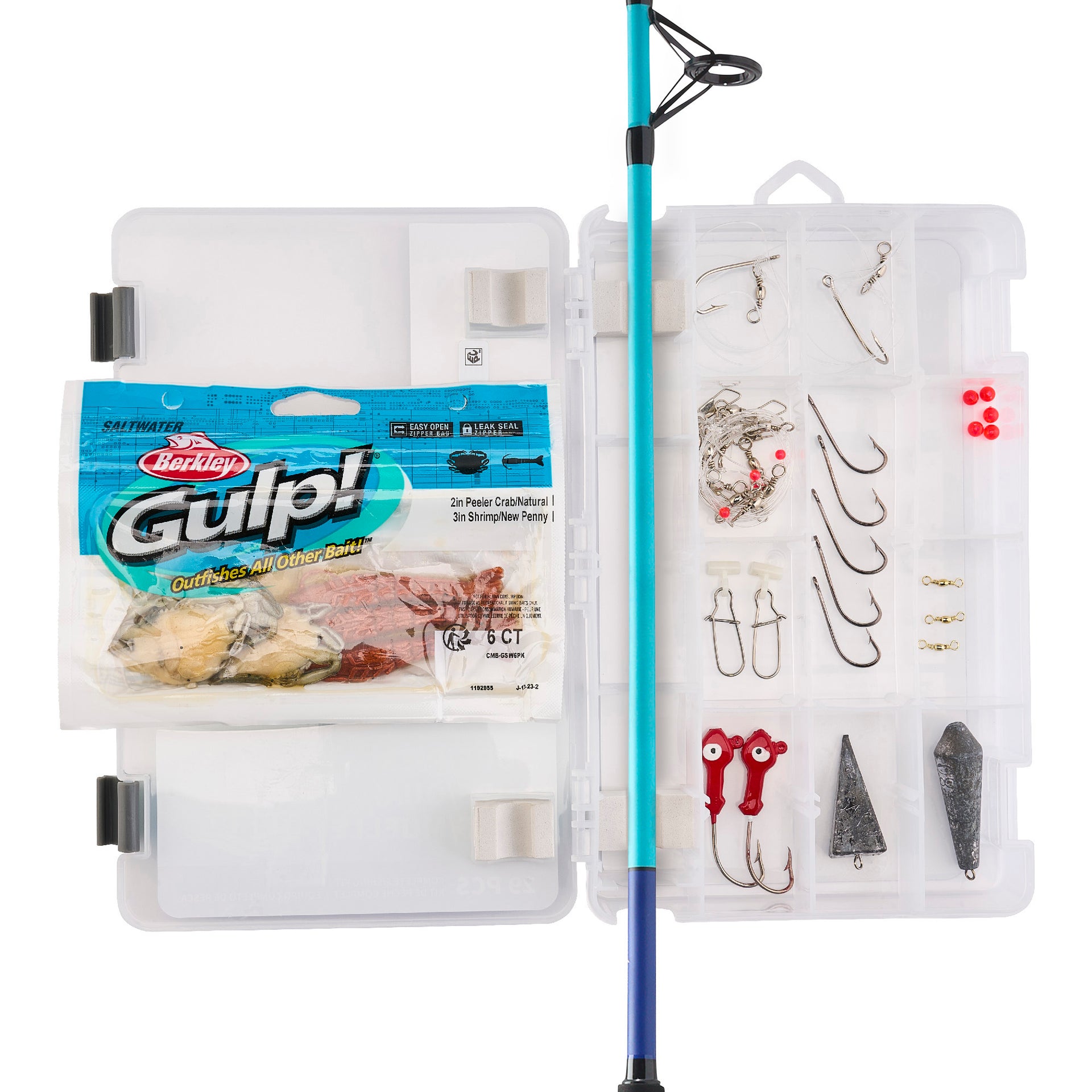 Catch More Fish™ Surf Pier 8 Ft Spinning | Shakespeare