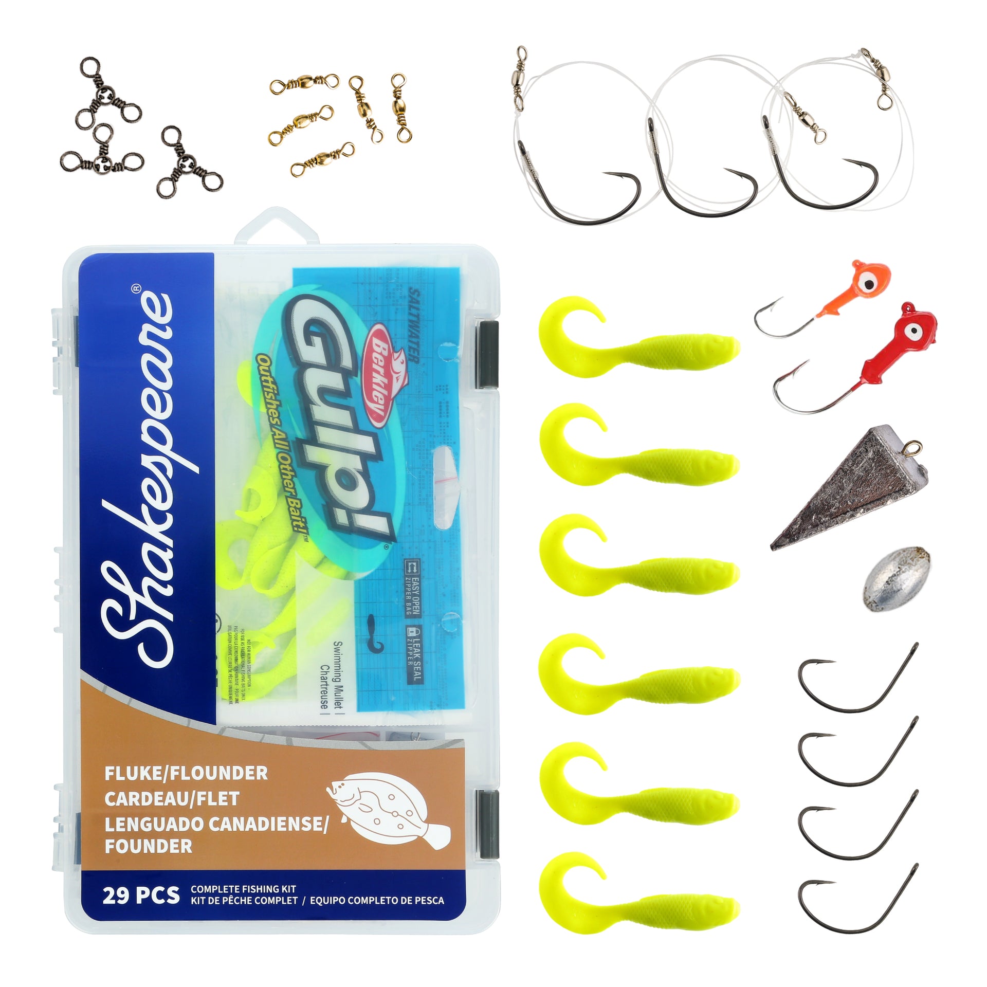 Catch More Fish™ Fluke Flounder Kit | Shakespeare