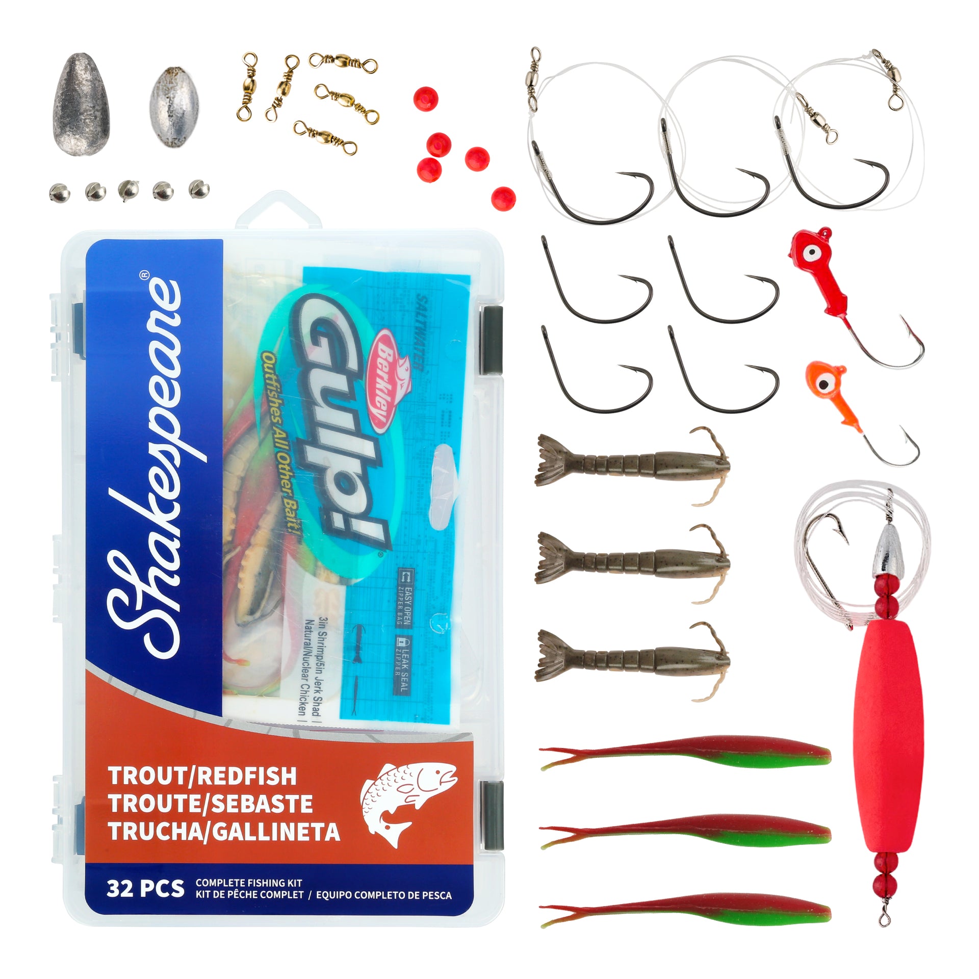 Catch More Fish™ Redfish Trout Kit | Shakespeare