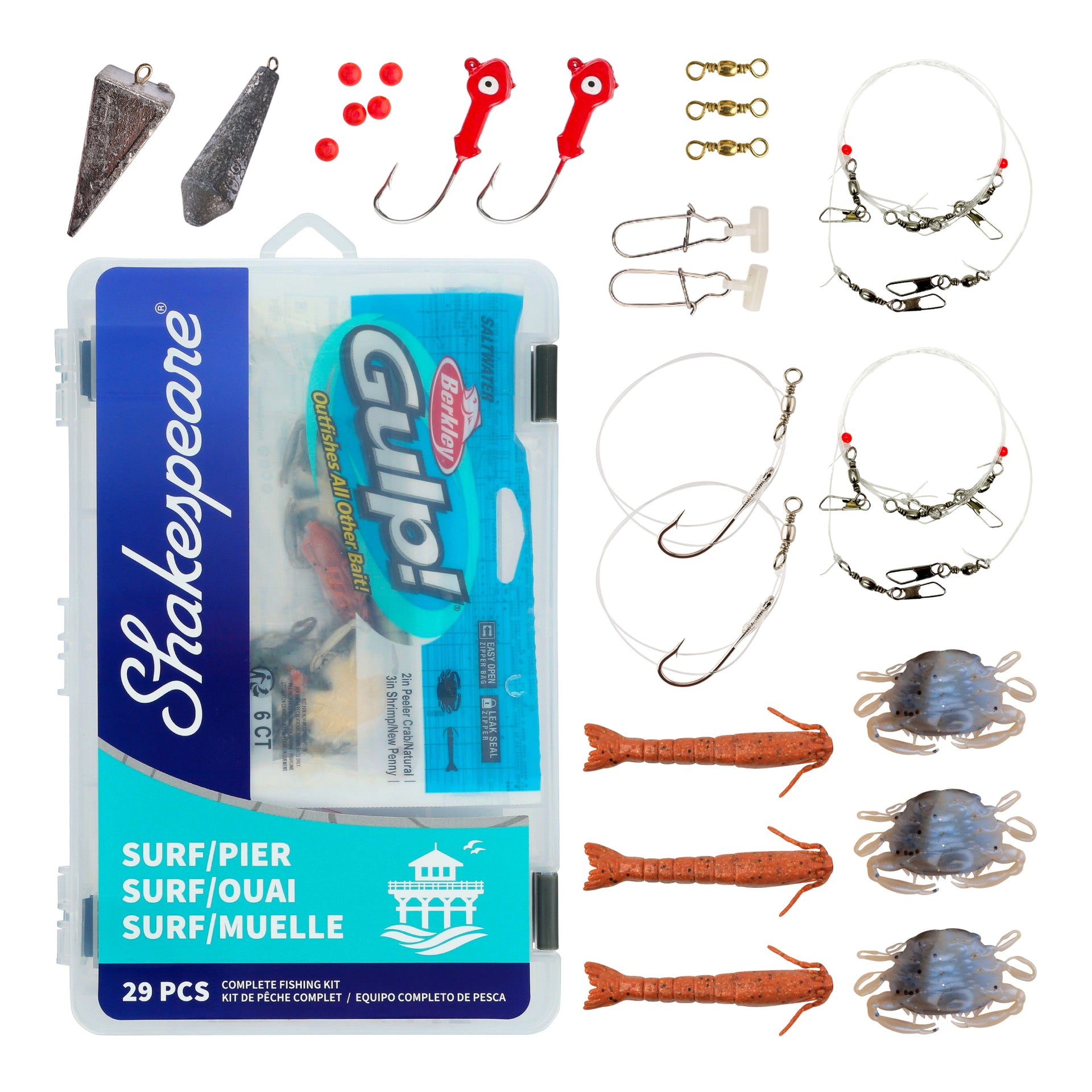 Catch More Fish™ Surf Pier Kit | Shakespeare