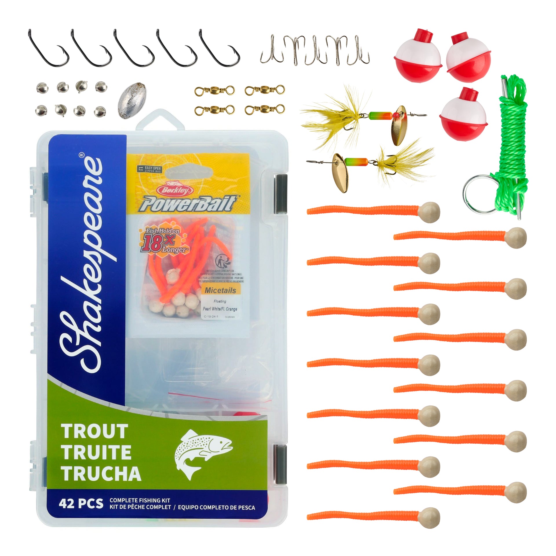 Catch More Fish™ Trout Kit | Shakespeare