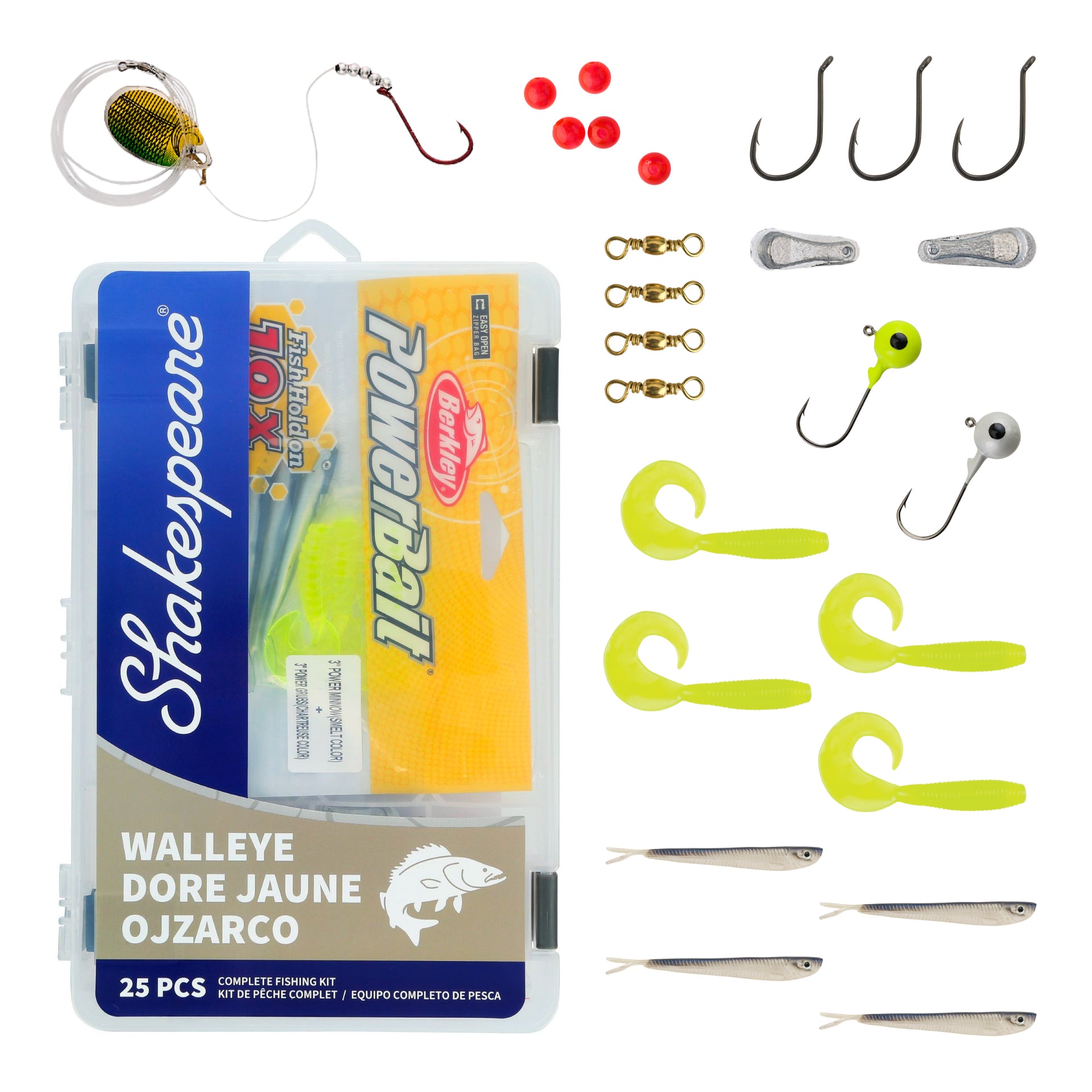 Catch More Fish™ Walleye Kit | Shakespeare