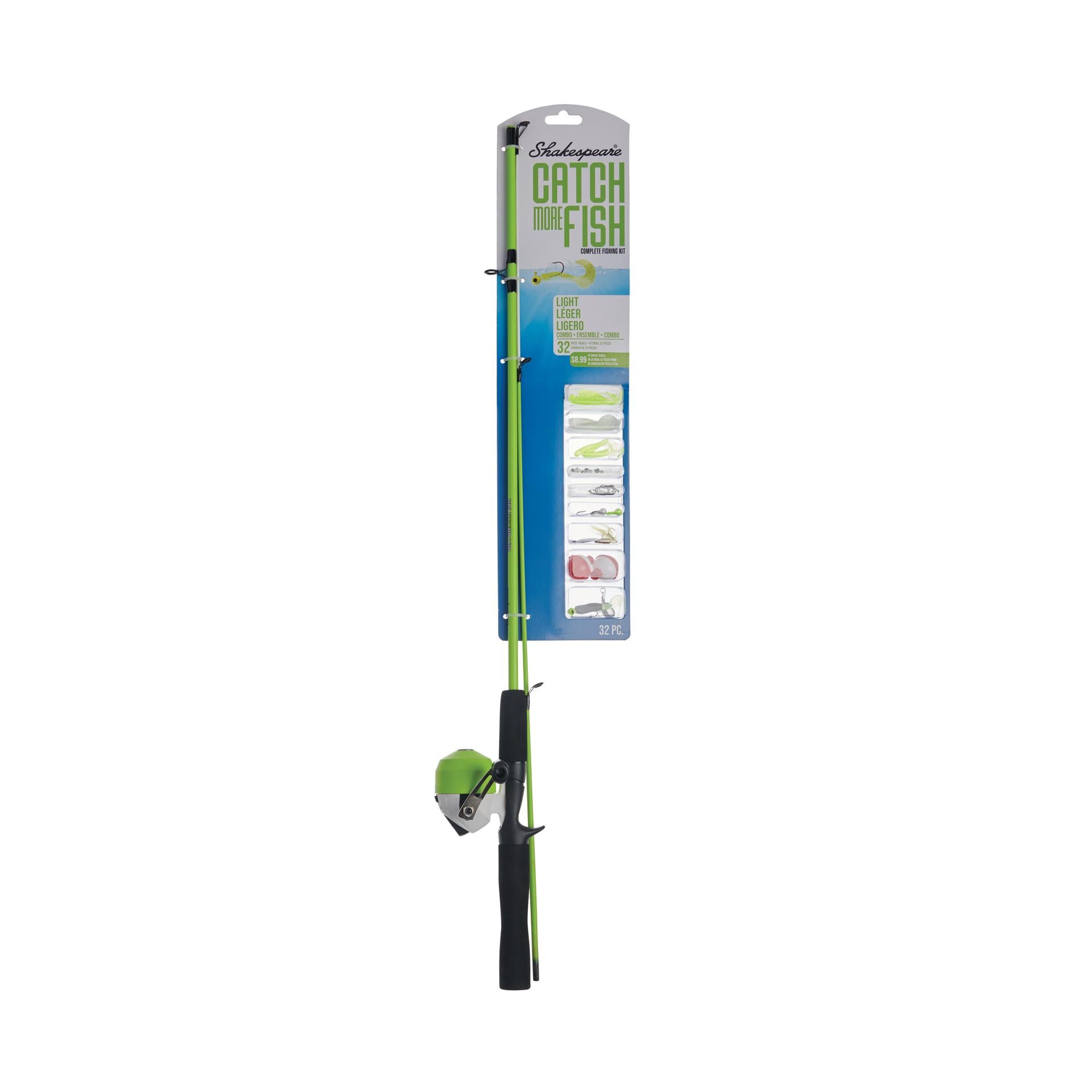 Catch More Fish Light Spincast Kit | Shakespeare