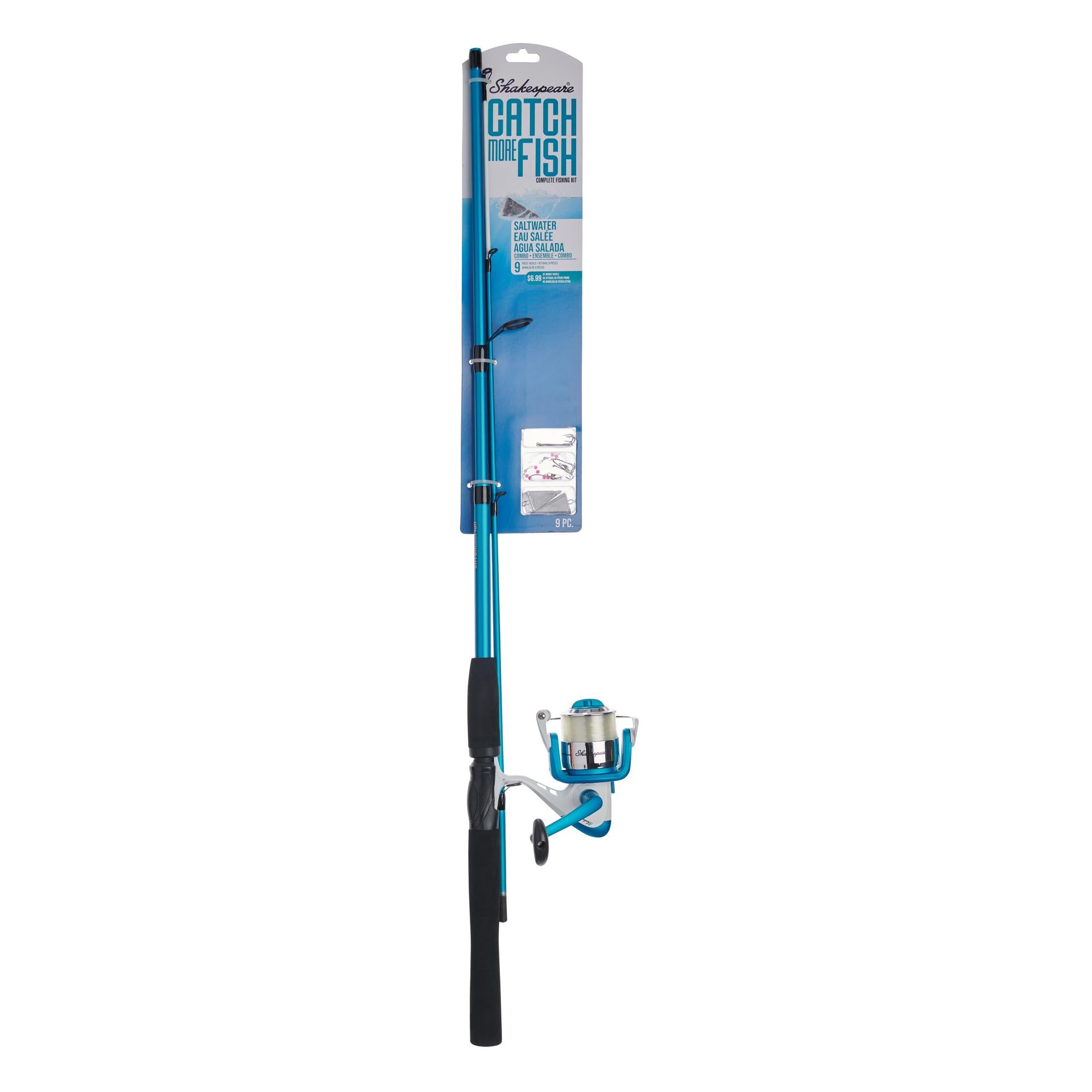 Catch More Fish Saltwater Spinning Kit | Shakespeare