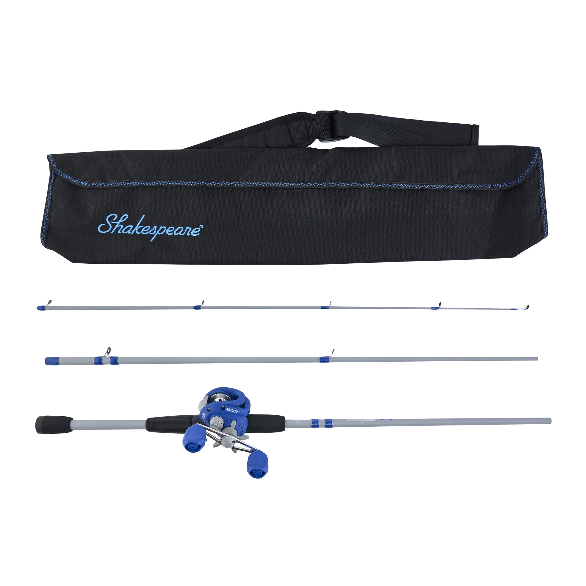 Shakespeare® Agility Low Profile Spinning Travel Combo