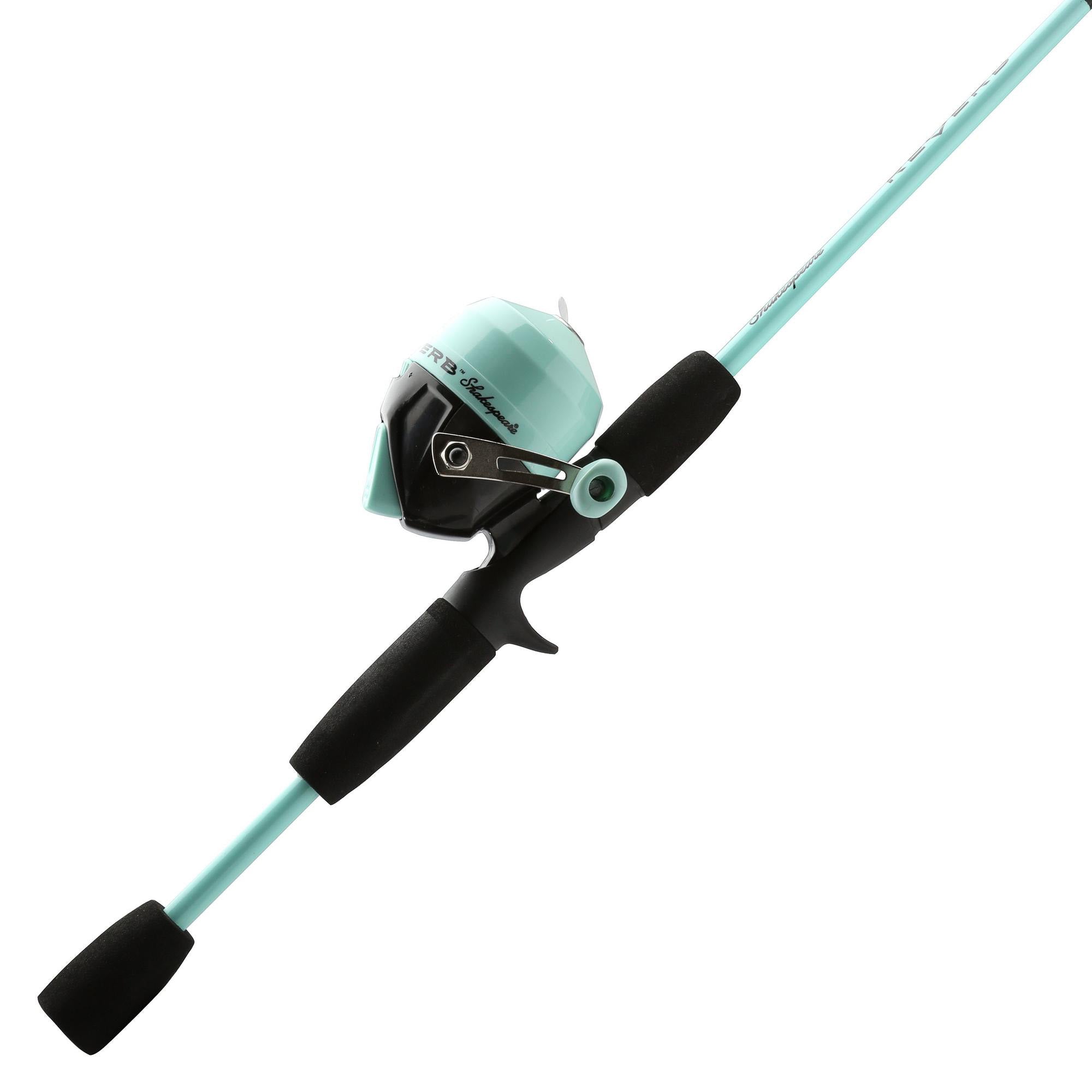 Fishing Rod Combo Shakespeare Reverb Spinning Reel Shakespeare Reverb  Spinning Fishing Combo, 5'6" Medium Rod,