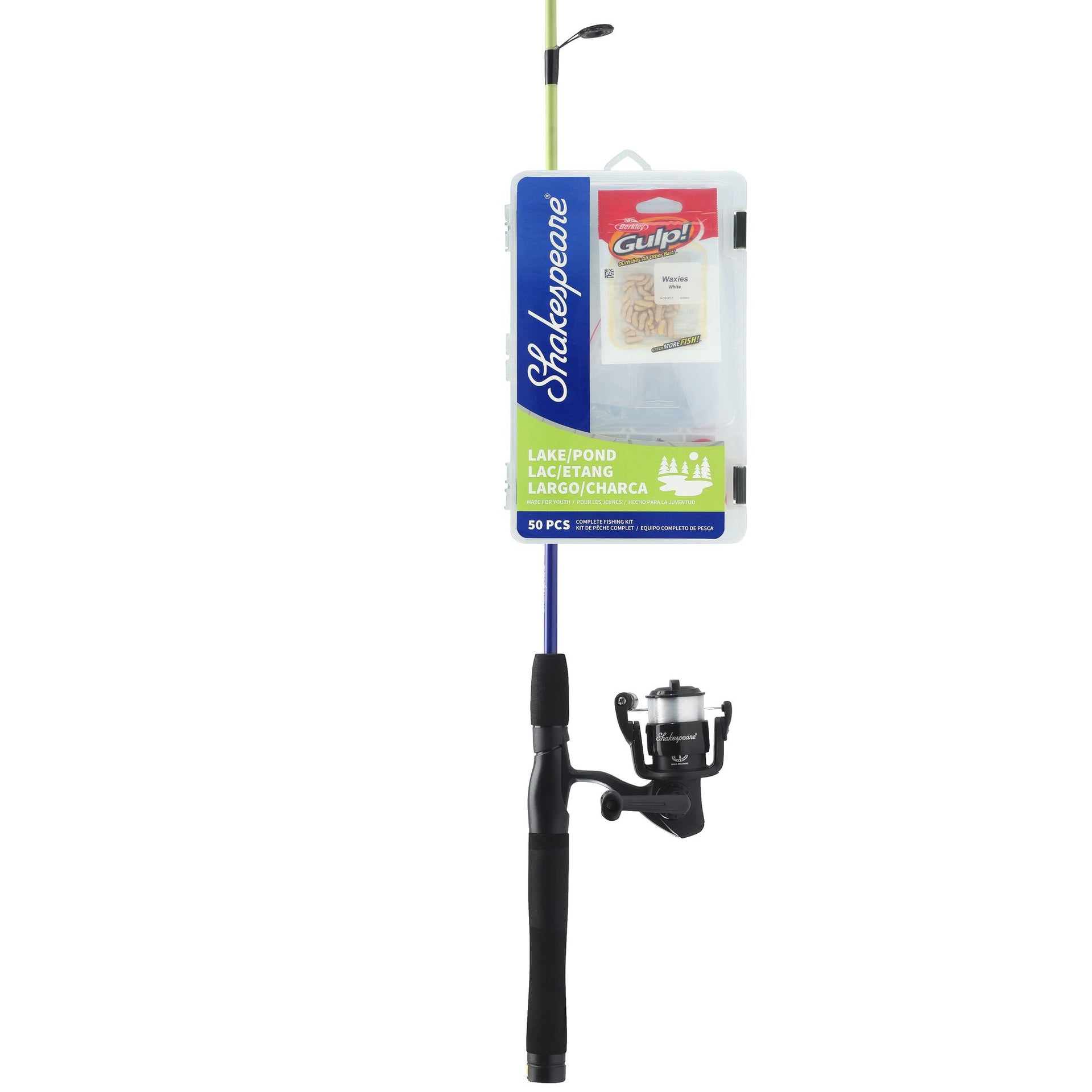 Shakespeare Catch More Fish® Lake Pond Spinning Kit