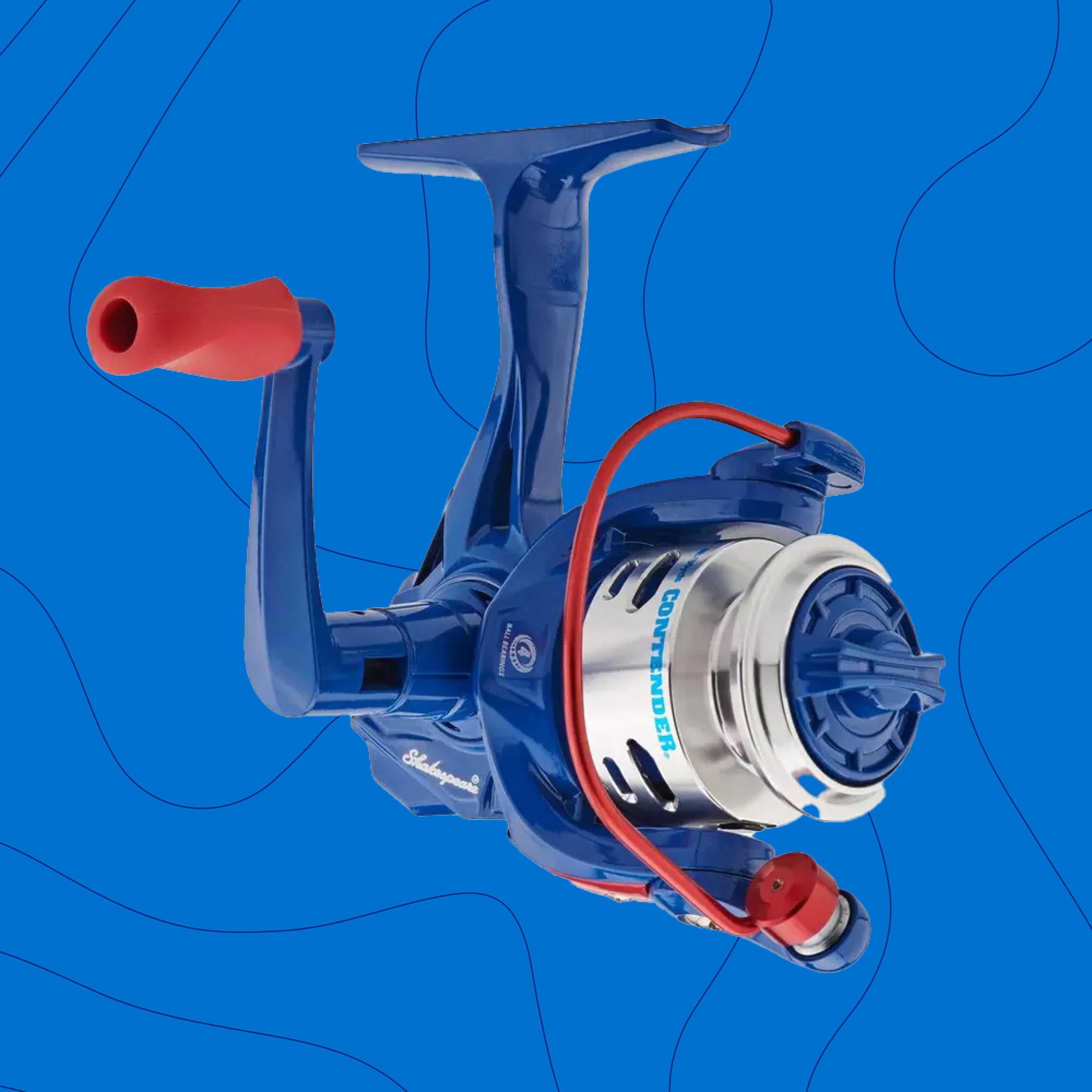 contender fishing pole Shakespeare Conventional Reel and 6'6" 1-Piece Rod Combo, Heavy-Duty Tubular Glass Rod Blank Construction, High Density EVA Handles : Sports & Outdoors this series is sure to get anglers excited to hit the water. Shakespeare Contender Spinning Combo