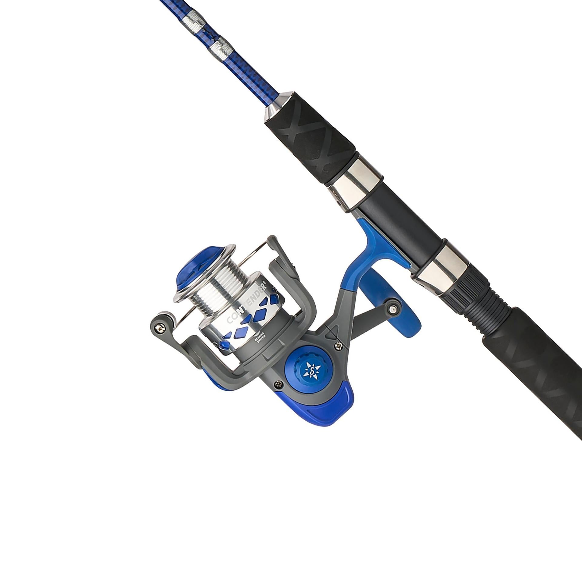 Shakespeare Contender Spinning Combo, 12' Medium Heavy, 2-Piece