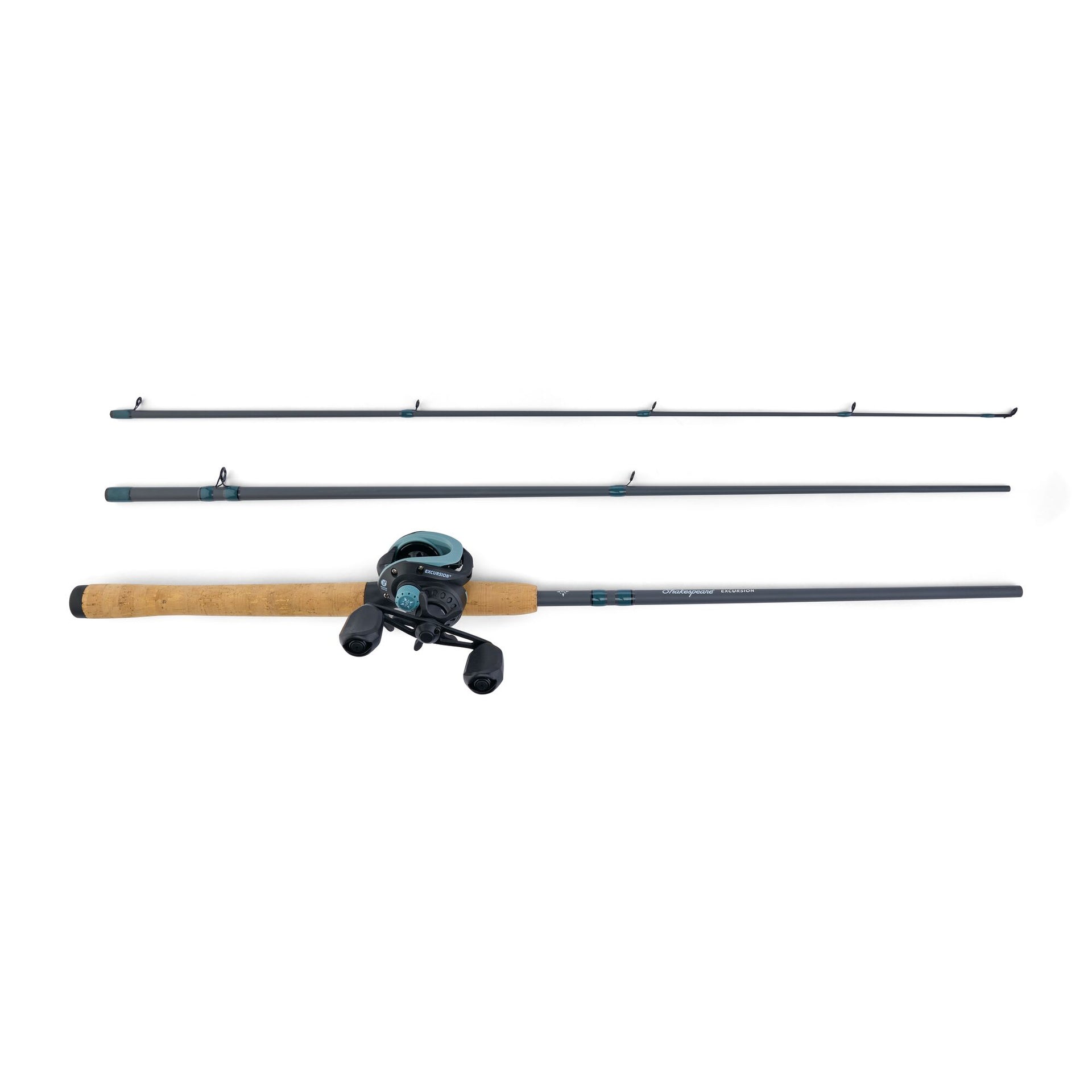 Shakespeare Excursion Baitcast Travel Combo