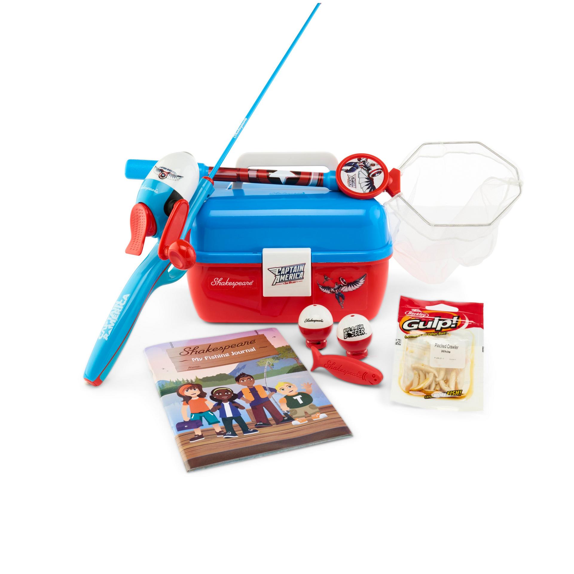 Marvel® Captain America Fishing Kit| Shakespeare®