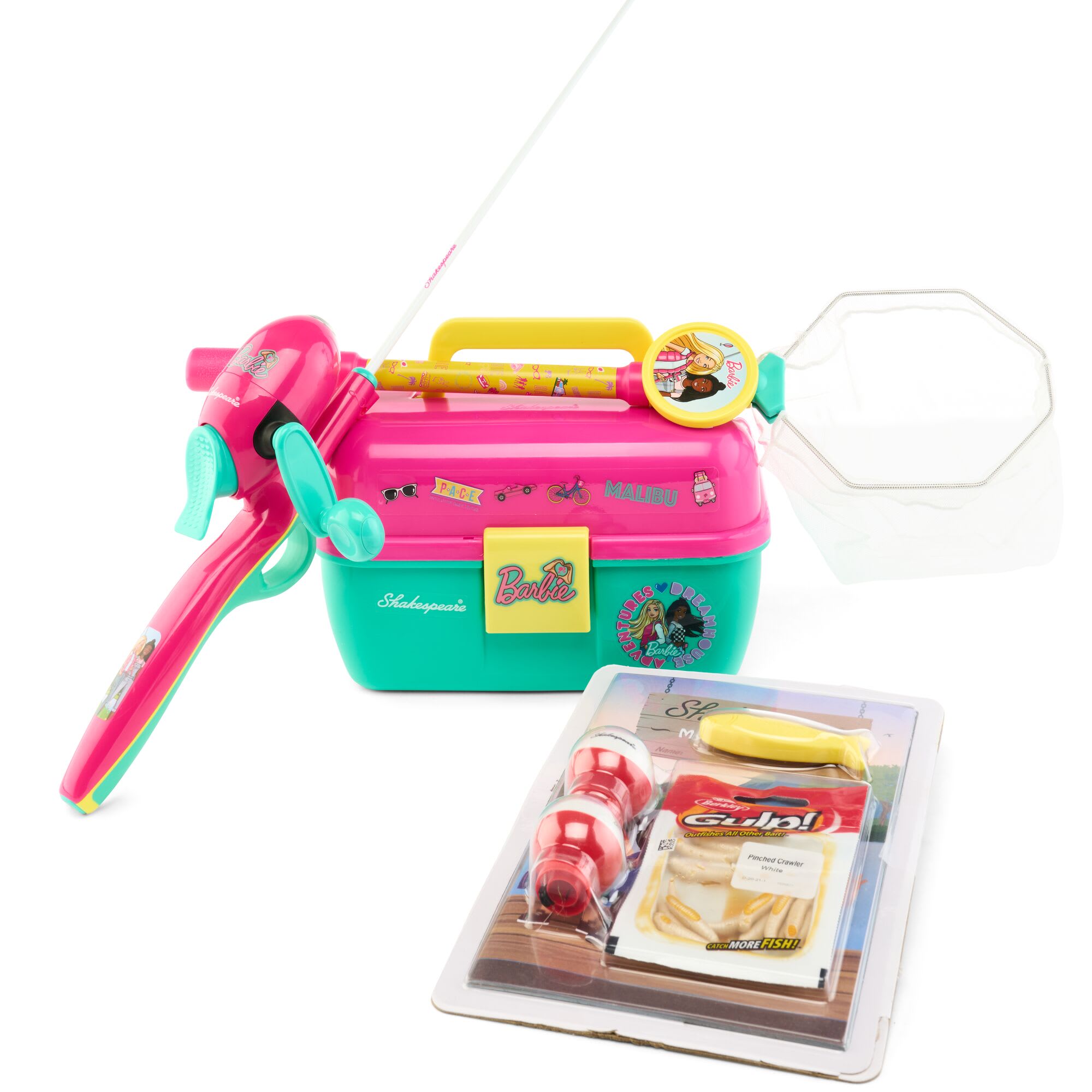 Barbie コラボドライヤー&ロールブラシセット Mattel® Barbie® Fishing Kit