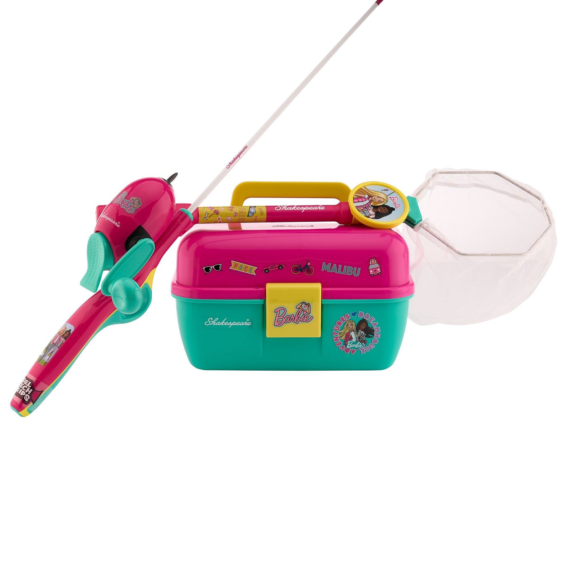 barbie fishing pole target Mattel Barbie Beginner Combo go tackle solution Shakespeare, Kids Fishing Combo, Barbie