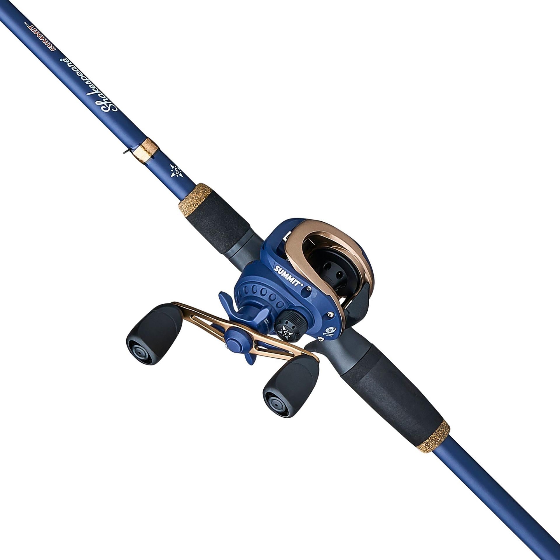 american baitcaster rod Summit Baitcast Combo Left