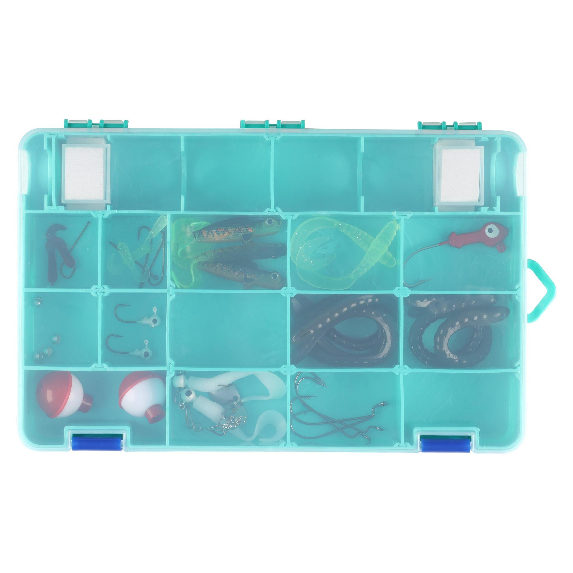 18 inch tackle box 18" Camera Hard Case #801 access compartments offer additional storage. Prociv Large Tackle Box Double