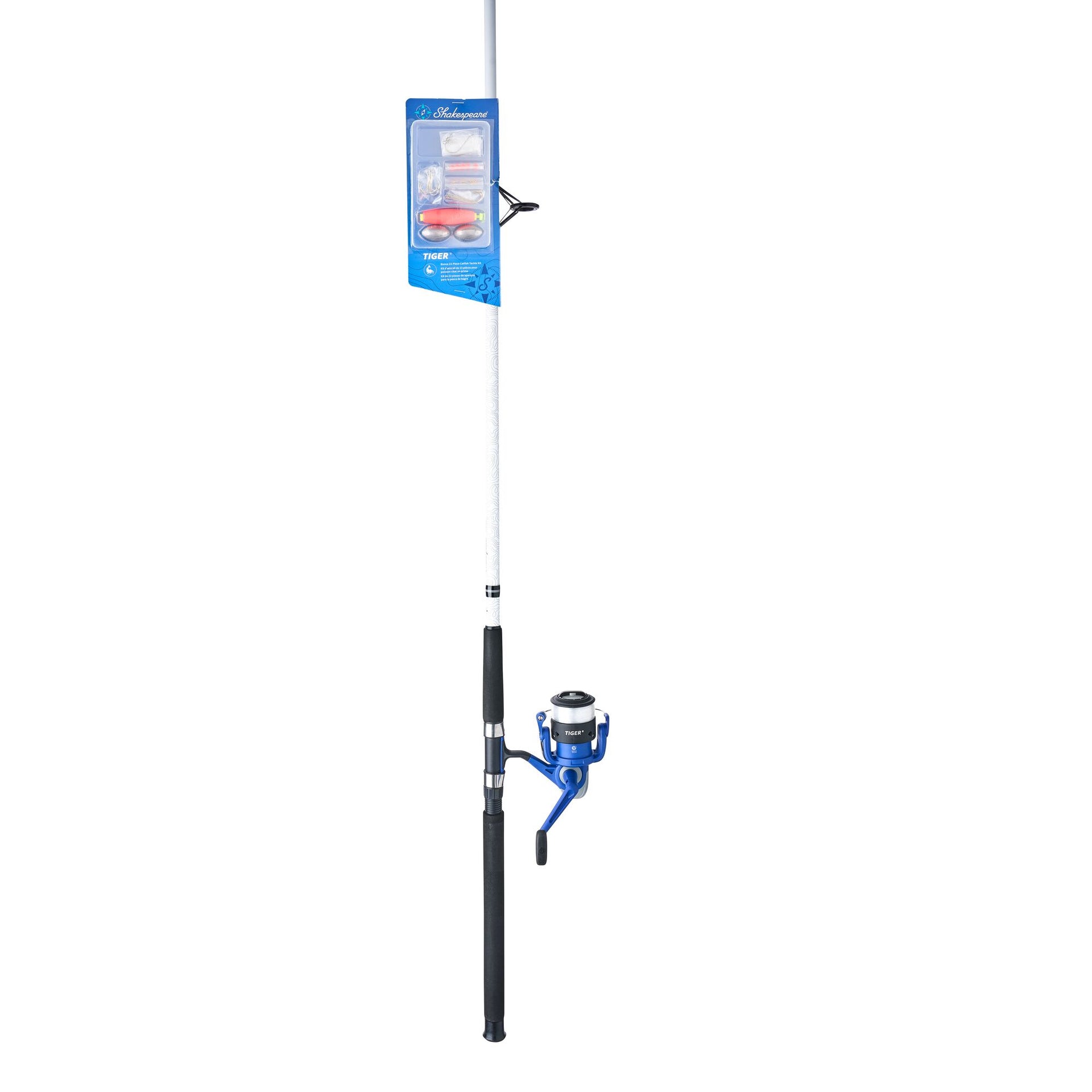 Shakespeare Tiger Spinning Catfish Combo Kit