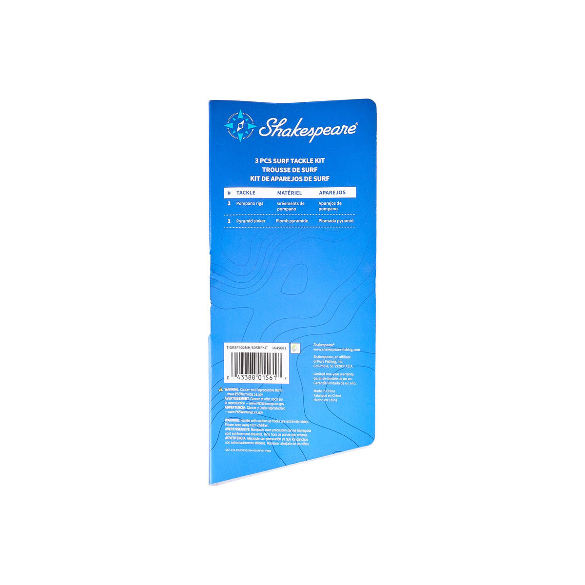 Shakespeare Tiger Spinning Surf Combo Kit