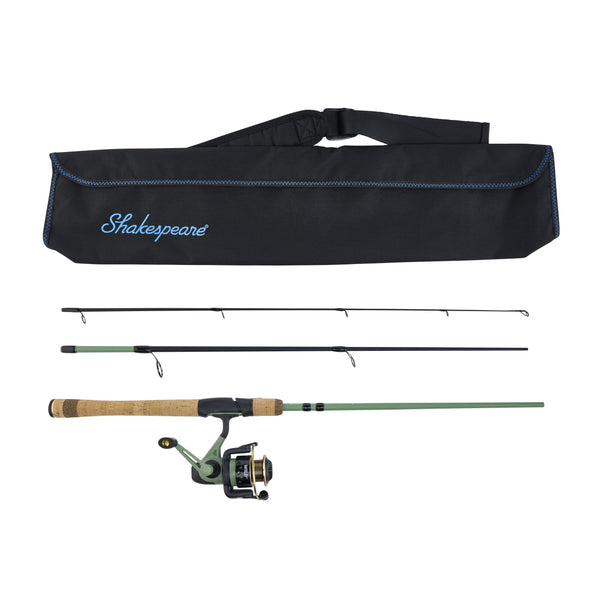 Shakespeare トラベルフライロッド SHA_WildSpinningTravelCombo_16