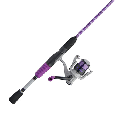 aquamarine fishing pole Jellyfish Spinning Combo Purple