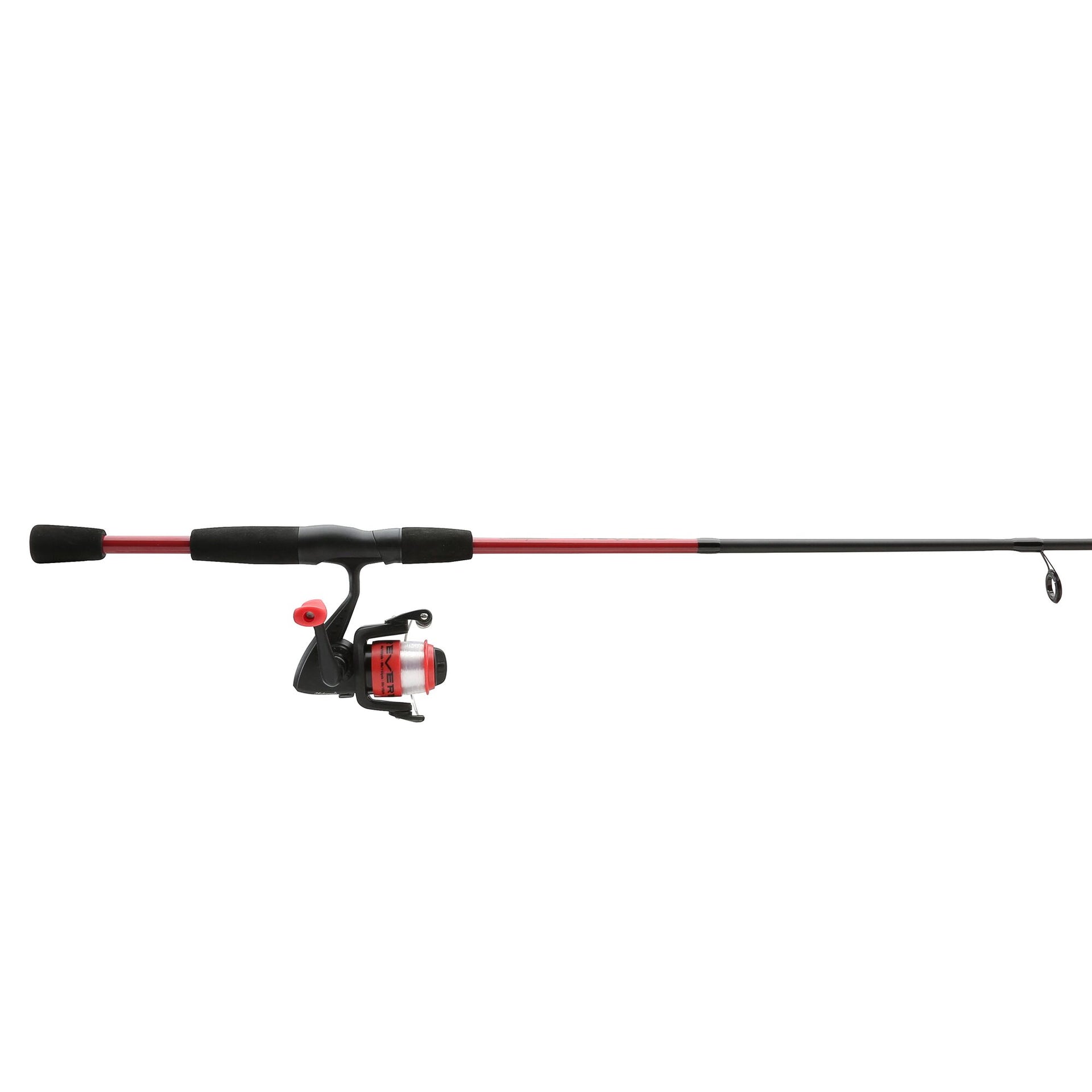 black and red fishing reel IRT 500 Dual Drag cast spool reduces mass and extends casting distance Trutta Hubless Fly Reel -