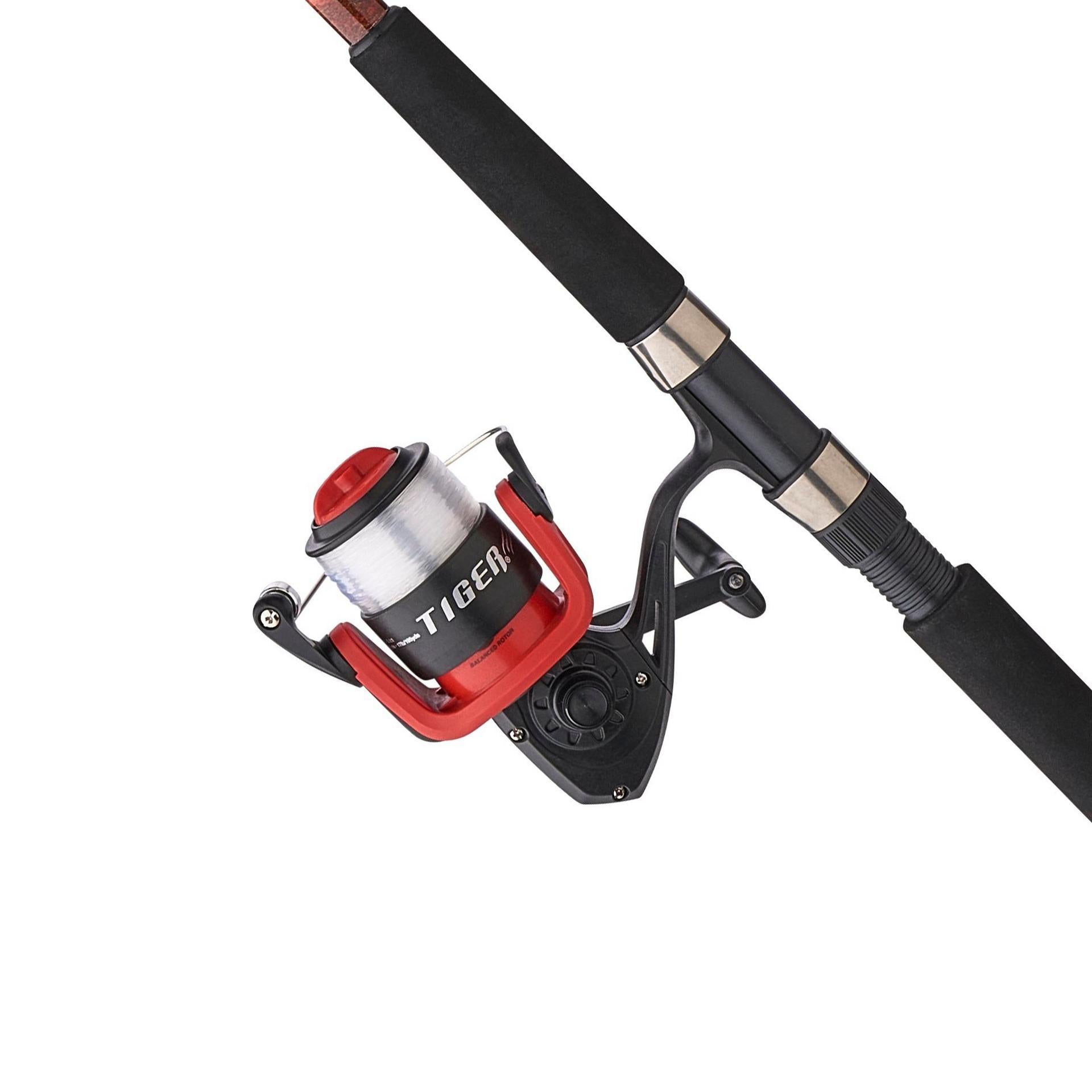 berkley big game spinning reel and fishing rod combo 8Ft 30-85gms Casting Weight Fish With Hanish Tackles ready fishing combination thats the ideal choice for catfish Catfish Rod Berkley Big Game